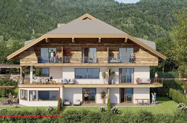 Terrassenwohnung kaufen in 9872 Millstatt (Bild 2)