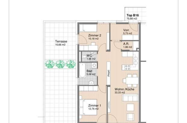 Wohnung mit Balkon kaufen in 6511 Zams (Bild 4)