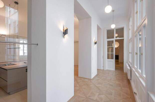 Altbauwohnung mit Balkon mieten in 1010 Wien (Bild 4)
