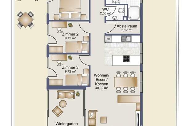 Wohnung kaufen in 6841 Mäder (Bild 2)