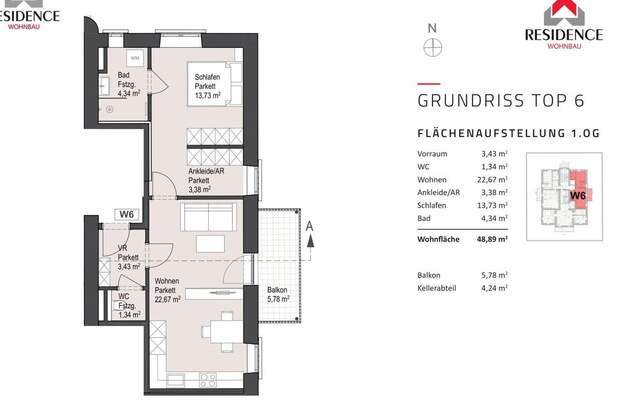 Wohnung mit Balkon kaufen in 5020 Salzburg (Bild 3)