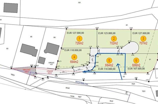 Grundstück kaufen in 4542 Nußbach (Bild 1)