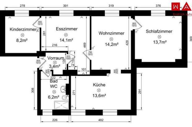 Wohnung mieten in 4400 Steyr (Bild 1)