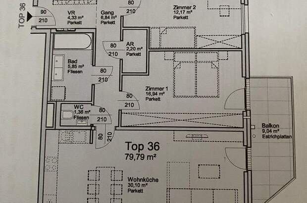 Wohnung mit Balkon mieten in 1140 Wien (Bild 3)
