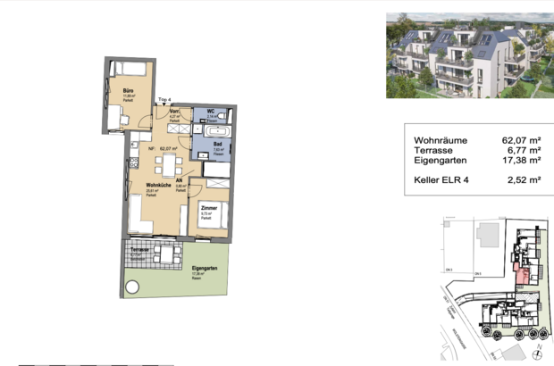Terrassenwohnung kaufen in 1210 Wien