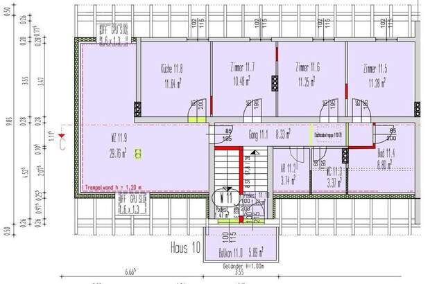 Wohnung mit Balkon kaufen in 5120 Sankt Pantaleon (Bild 1)