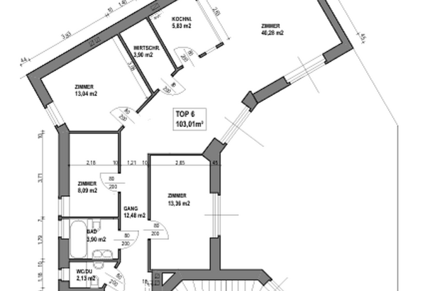 Altbauwohnung mieten in 1050 Wien (Bild 1)