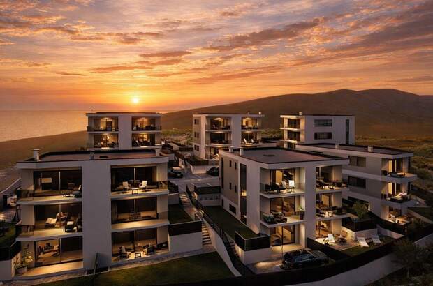 Wohnung mit Balkon kaufen in 51250 Novi Vinodolski (Bild 2)