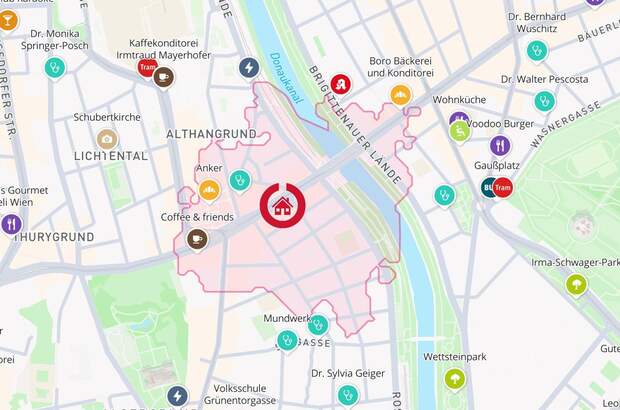 Immobilie mieten in 1090 Wien