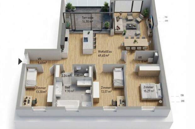 Terrassenwohnung kaufen in 8055 Graz (Bild 1)