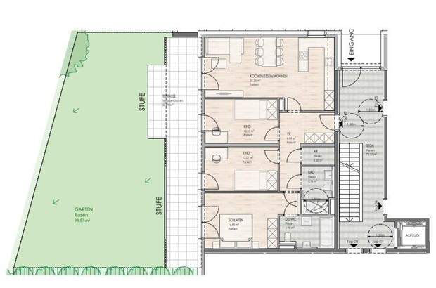 Terrassenwohnung kaufen in 5700 Zell am See (Bild 3)