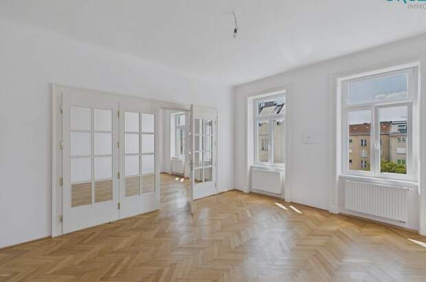 Altbauwohnung mit Balkon mieten in 1090 Wien (Bild 2)