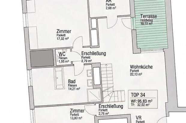 Altbauwohnung kaufen in 1120 Wien (Bild 4)