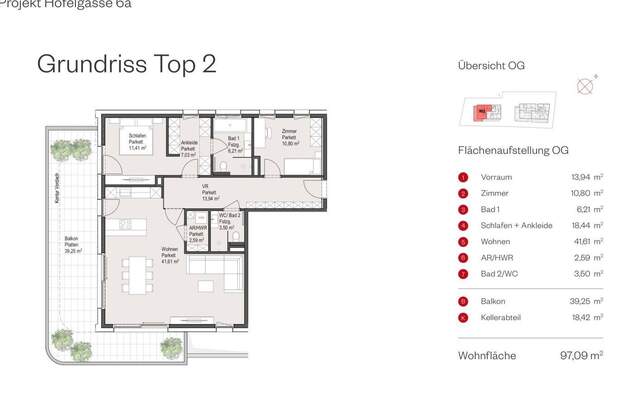 Wohnung mit Balkon kaufen in 5020 Salzburg (Bild 5)