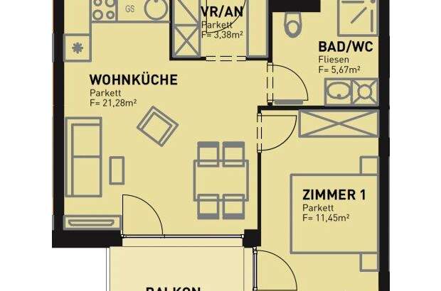 Terrassenwohnung kaufen in 1210 Wien (Bild 1)
