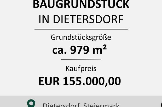 Grundstück kaufen in 8142 Dietersdorf