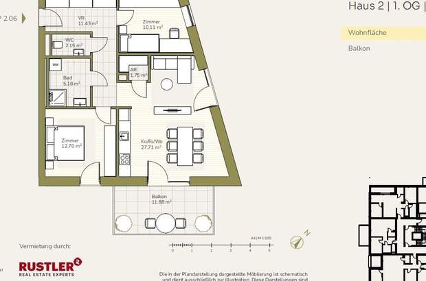 Wohnung mieten in 8054 Graz (Bild 1)