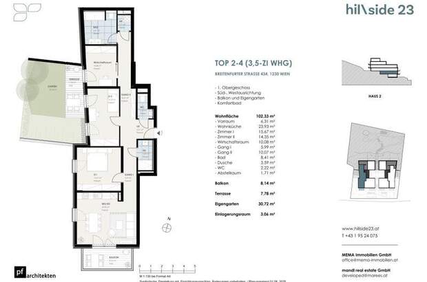 Terrassenwohnung kaufen in 1230 Wien (Bild 1)