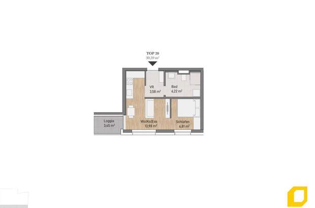 Wohnung mit Balkon kaufen in 8020 Graz (Bild 1)