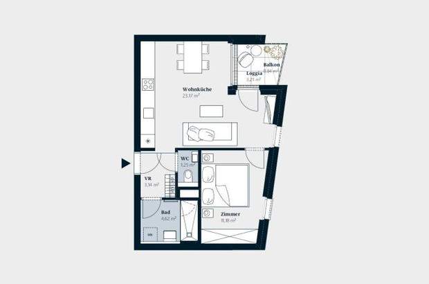 Terrassenwohnung mieten in 1120 Wien