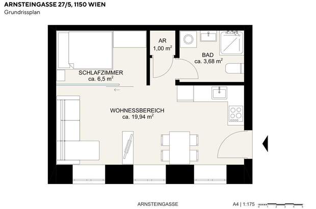 Altbauwohnung kaufen in 1150 Wien (Bild 2)