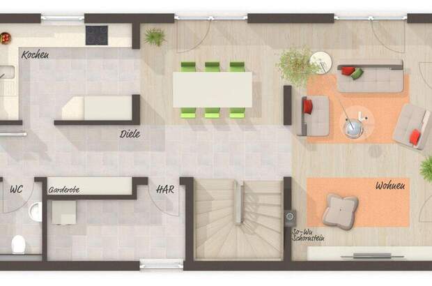 Haus mit Garten kaufen in 6890 Lustenau (Bild 4)