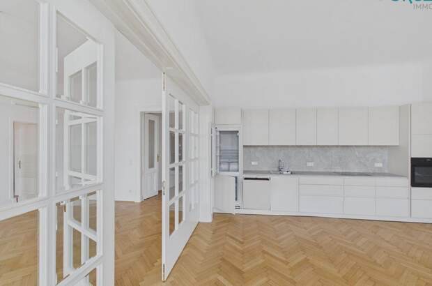 Altbauwohnung mit Balkon mieten in 1090 Wien (Bild 4)