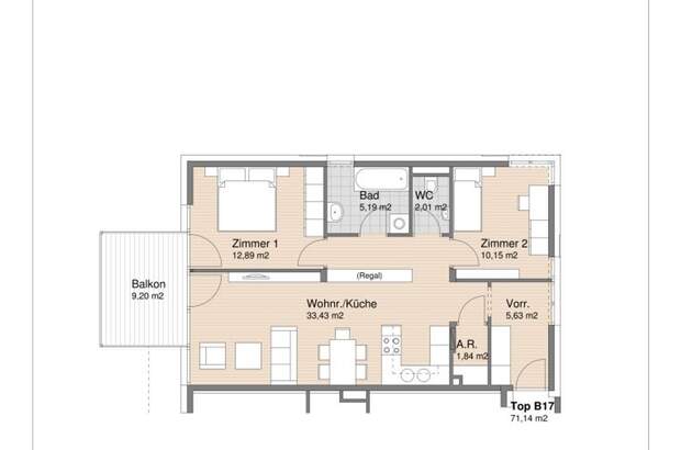 Wohnung mit Balkon kaufen in 6511 Zams (Bild 5)