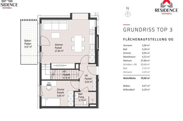 Wohnung mit Balkon kaufen in 5020 Salzburg (Bild 5)
