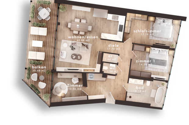 Eigentumswohnung in 9500 Villach (Bild 4)