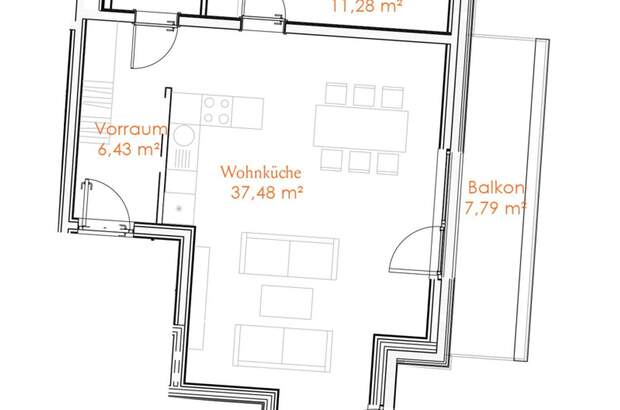 Wohnung mit Balkon mieten in 5020 Salzburg (Bild 2)
