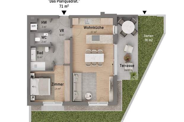 Terrassenwohnung kaufen in 1210 Wien (Bild 1)