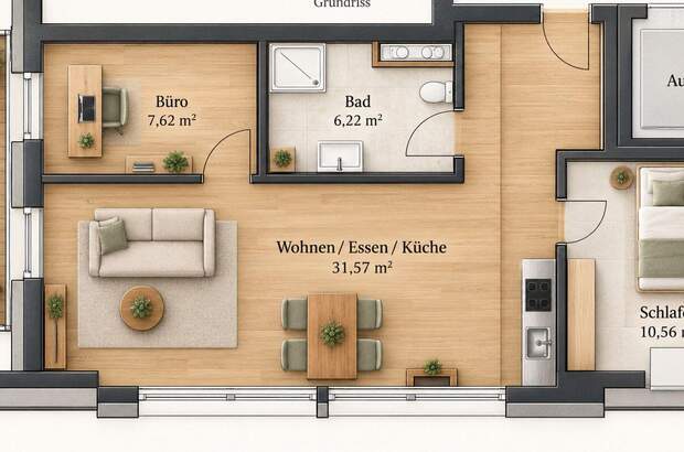 Wohnung mit Balkon kaufen in 4020 Linz (Bild 2)