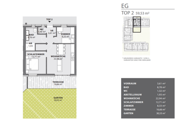 Terrassenwohnung kaufen in 8280 Fürstenfeld (Bild 1)