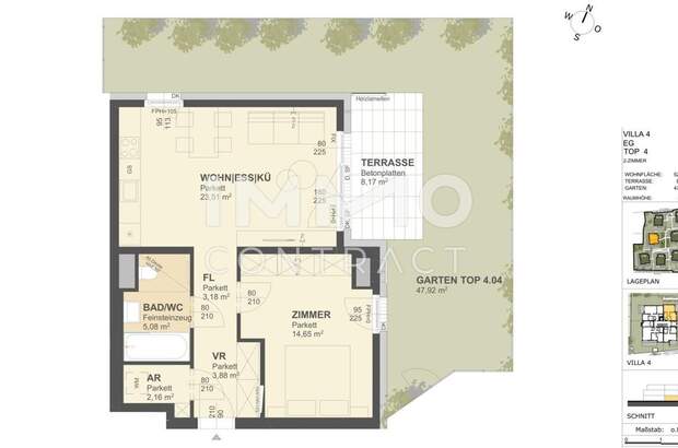 Terrassenwohnung kaufen in 3500 Krems (Bild 1)