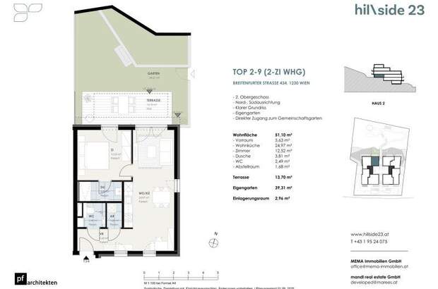 Terrassenwohnung kaufen in 1230 Wien (Bild 1)