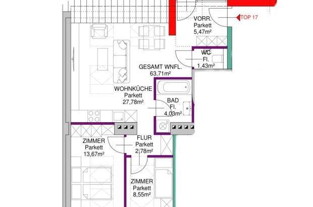 Terrassenwohnung kaufen in 1100 Wien (Bild 1)