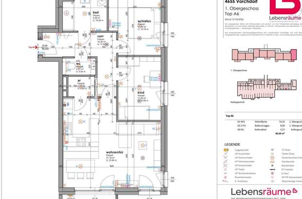 Wohnung mit Balkon mieten in 4655 Vorchdorf (Bild 3)
