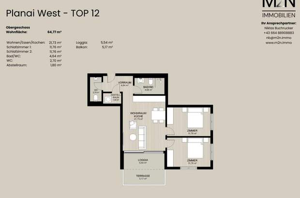 Wohnung mit Balkon kaufen in 8970 Schladming (Bild 5)