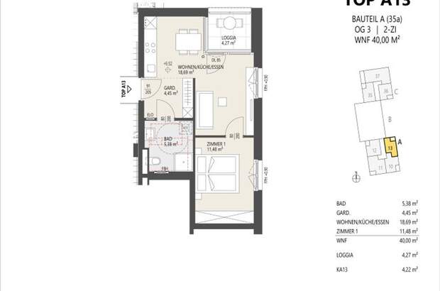 Wohnung mit Balkon kaufen in 6020 Innsbruck (Bild 2)