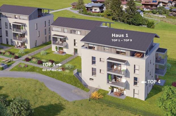 Wohnung mit Balkon kaufen in 6311 Oberau (Bild 3)