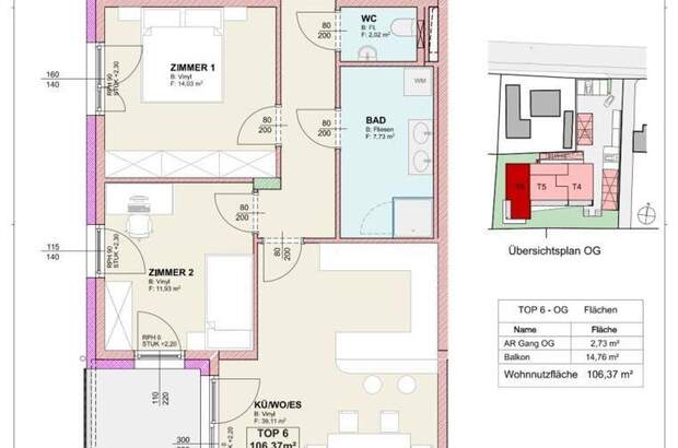 Wohnung mit Balkon kaufen in 5230 Mattighofen (Bild 4)