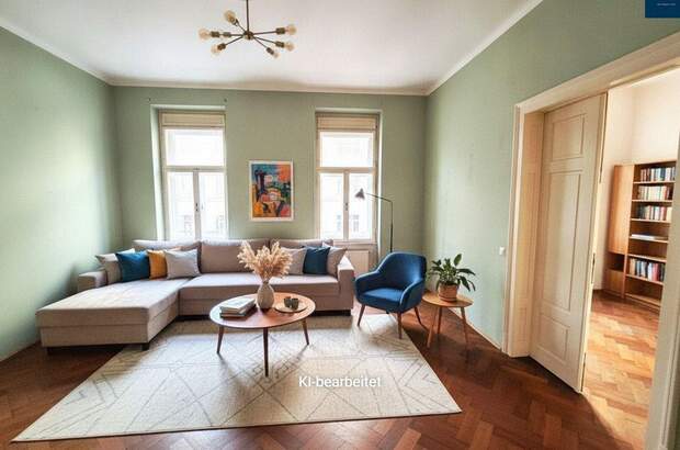Altbauwohnung mit Balkon mieten in 8010 Graz (Bild 1)
