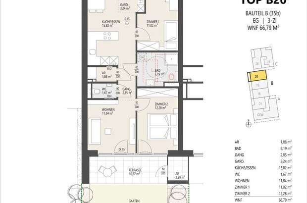 Eigentumswohnung in 6020 Innsbruck (Bild 2)