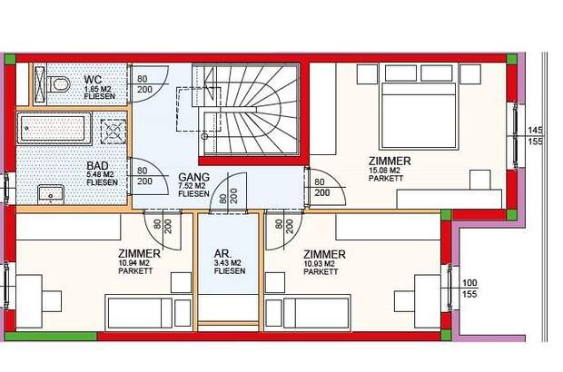 Reihenhaus mieten in 2842 Edlitz (Bild 3)