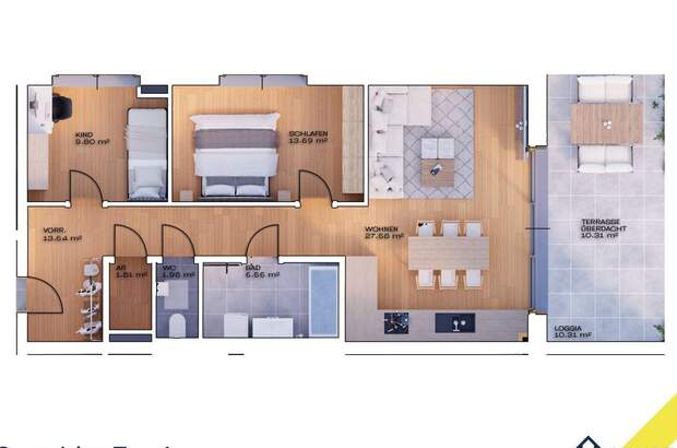 Wohnung kaufen in 4813 Altmünster (Bild 4)