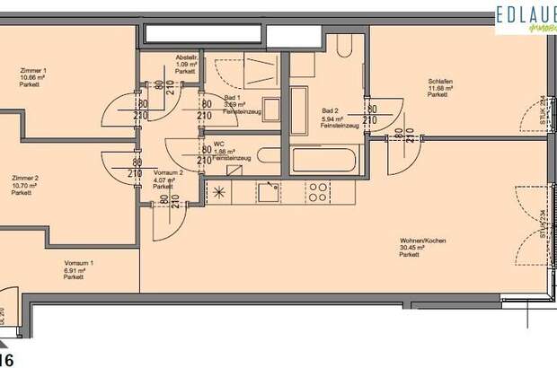 Terrassenwohnung mieten in 3100 St. Pölten (Bild 5)