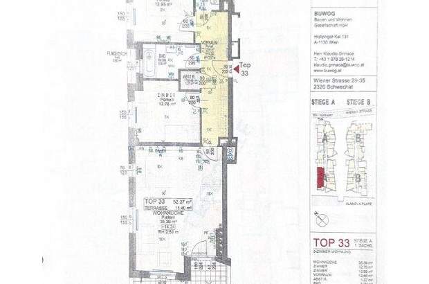 Terrassenwohnung mieten in 2320 Schwechat (Bild 2)