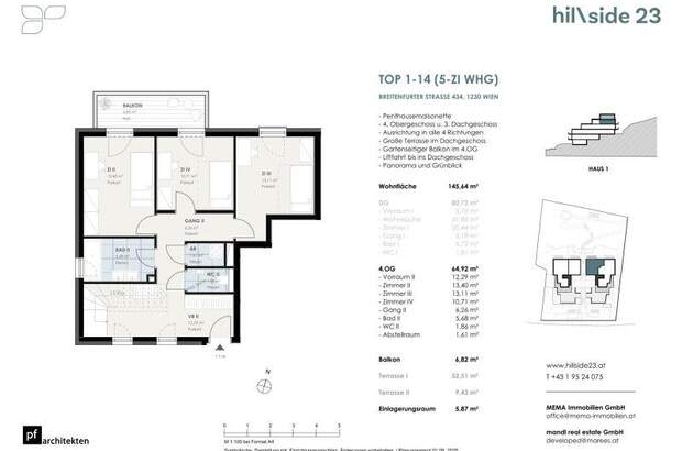 Terrassenwohnung kaufen in 1230 Wien (Bild 1)