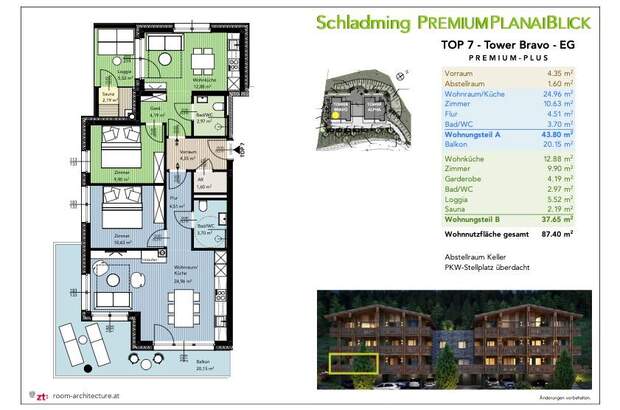 Terrassenwohnung kaufen in 8970 Schladming (Bild 4)